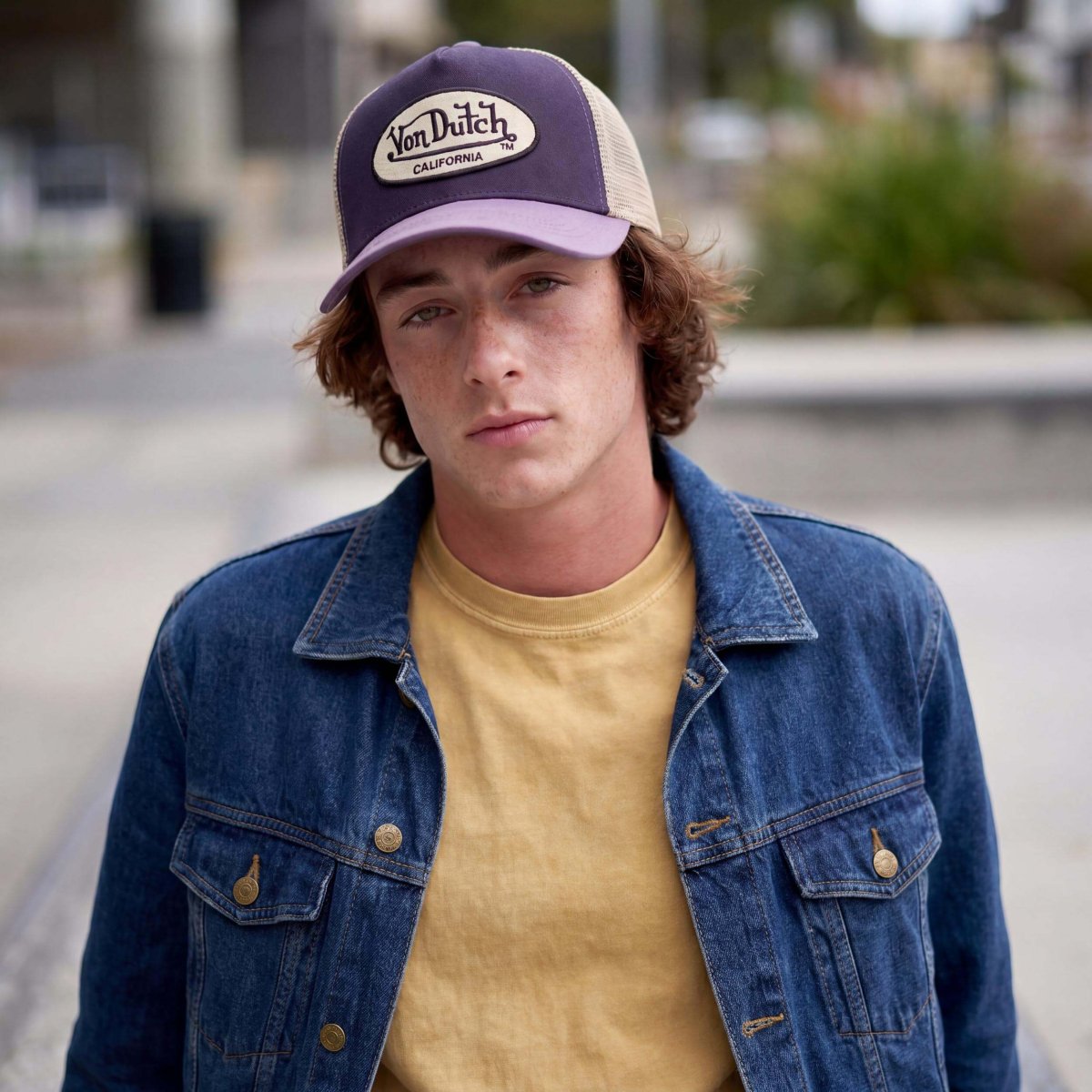 Lilac Trucker Cap – Bild 5
