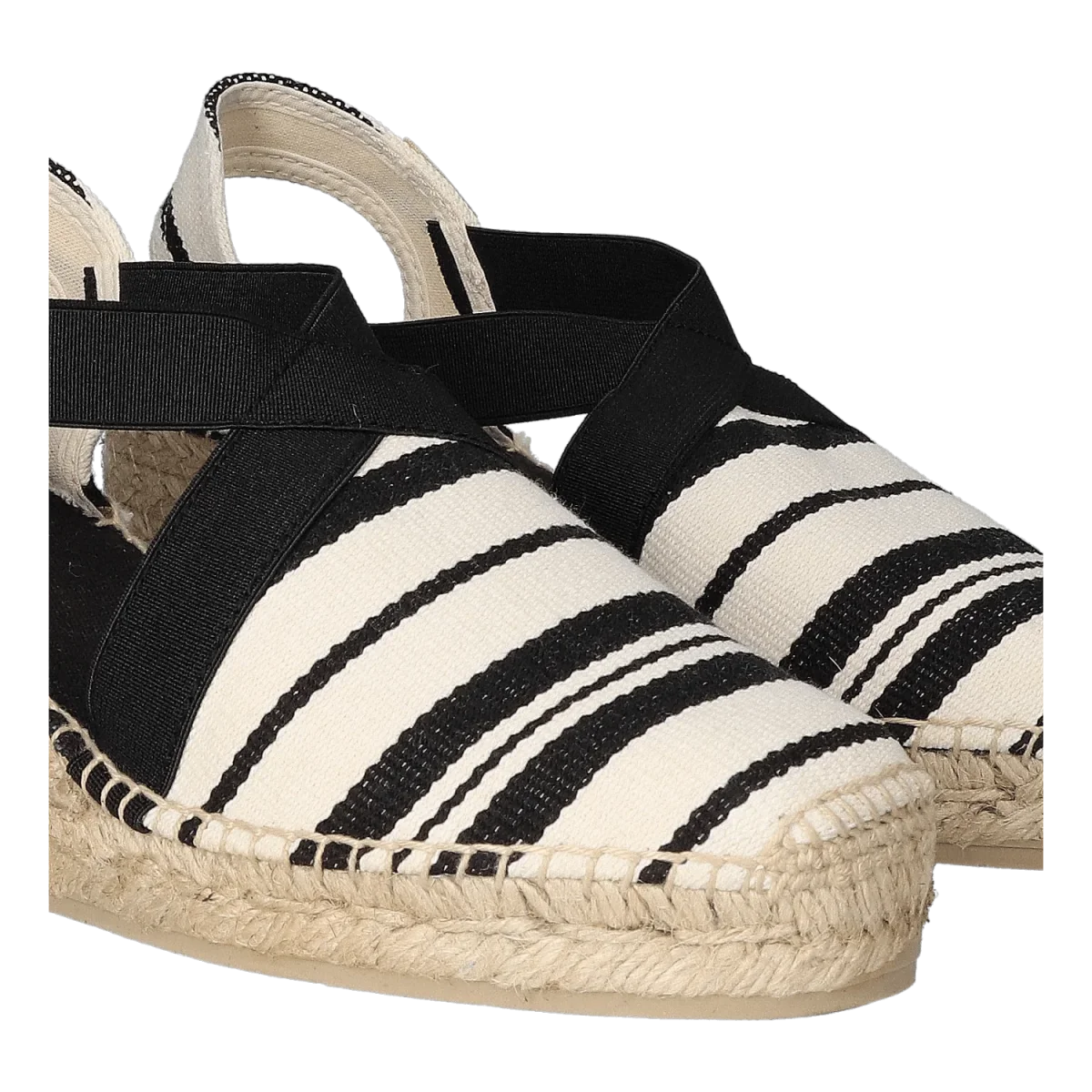 Tarbes Damen Espadrilles Cru/Negre – Bild 6